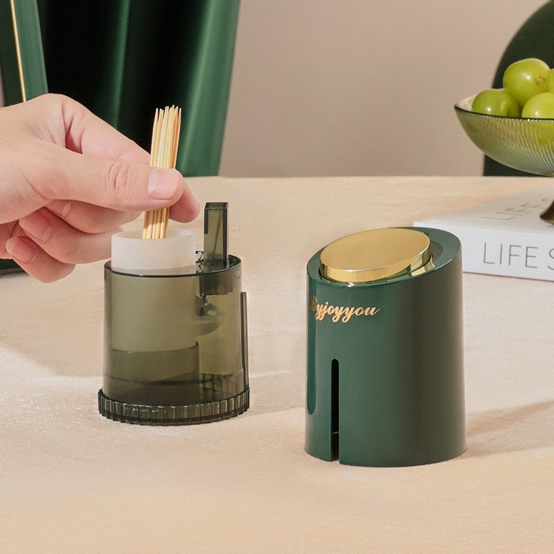 ToothMaster Holder – Elegante Pop-Up Tandenstokers