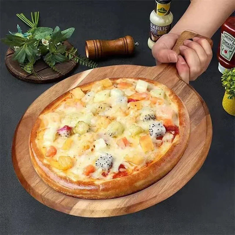 WoodStyle Acacia – Houten Pizza- en Serveerplank