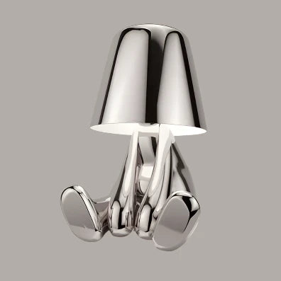 ElegantThinker - Artistieke LED Lamp voor Stijlvolle Verlichting