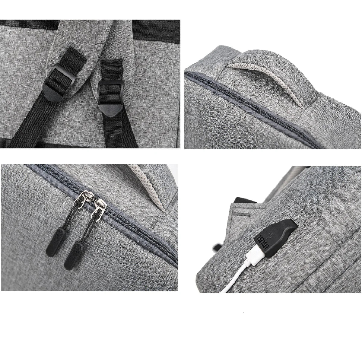 Moderne TechSafe Rugzak -Met handige USB-oplaadfunctionaliteit