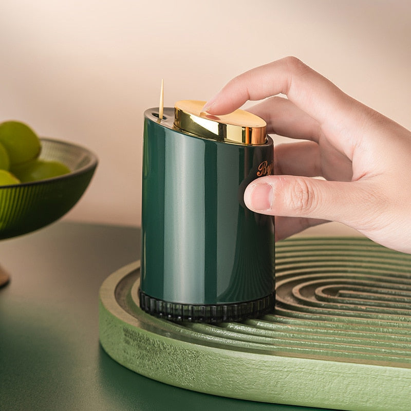 ToothMaster Holder – Elegante Pop-Up Tandenstokers