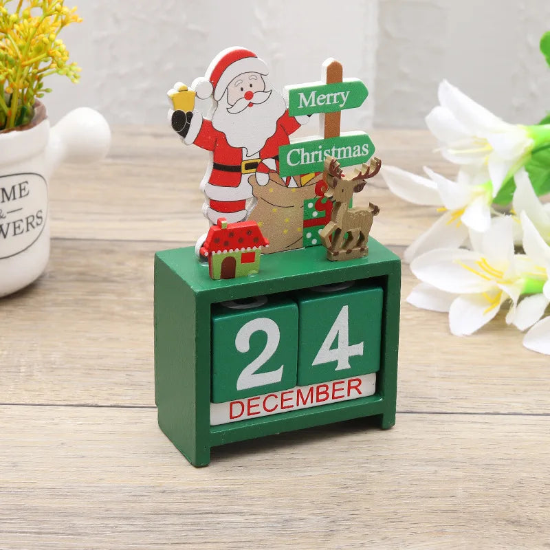 JoyfulCountdown Tree - Speelse Houten Kerstboom