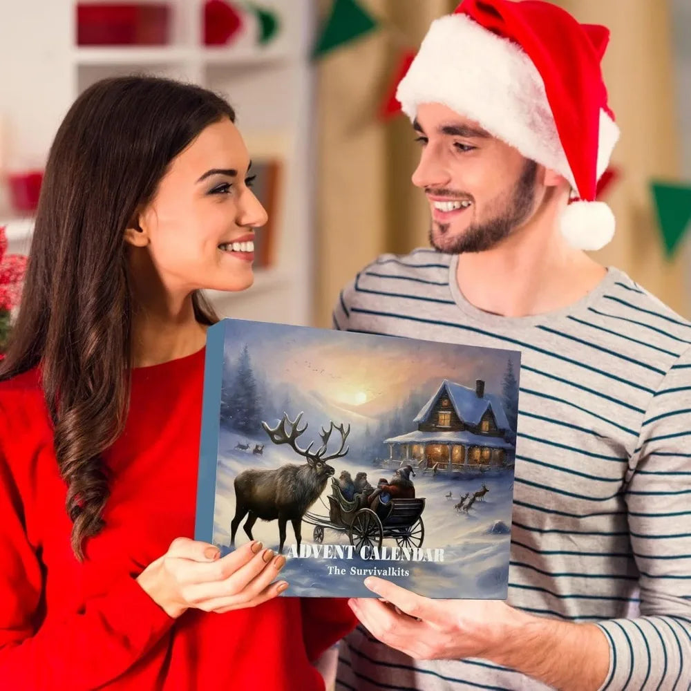 SurvivalPro Advent Calendar 2025 - Essentiële Outdoor Gear voor Avonturiers