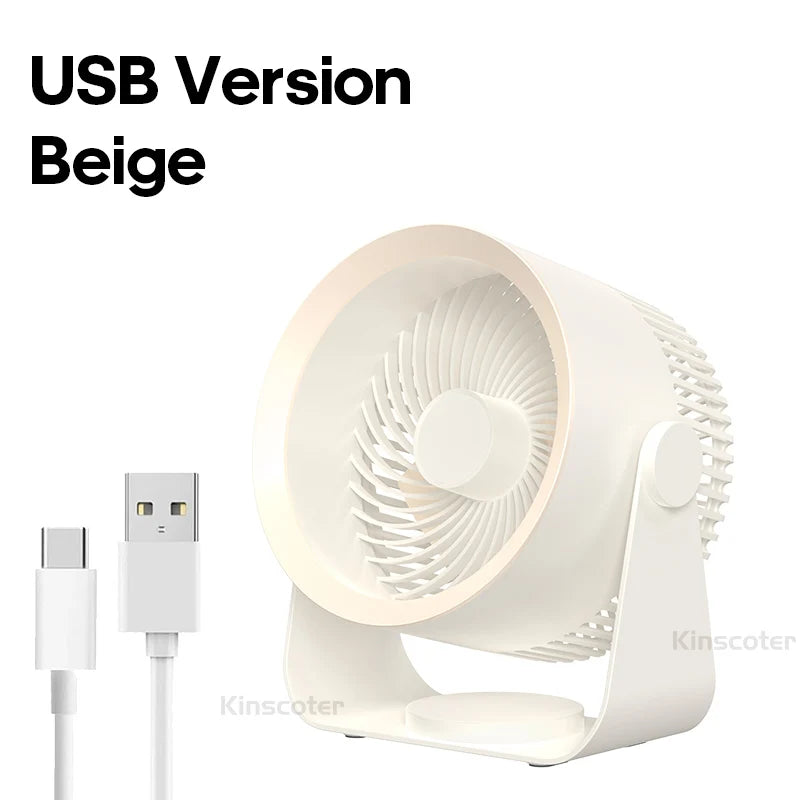 BreezeBuddy Fan – Draagbare USB Verkoeling voor Reizen