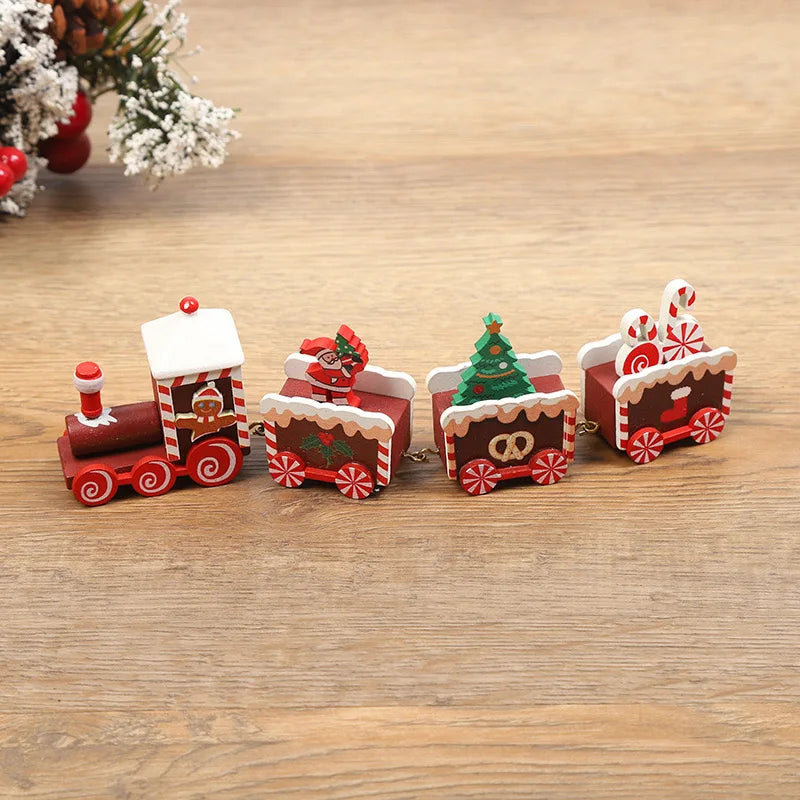Kerst FestiveTrain - Charmante Kerstdecoratieve Trein