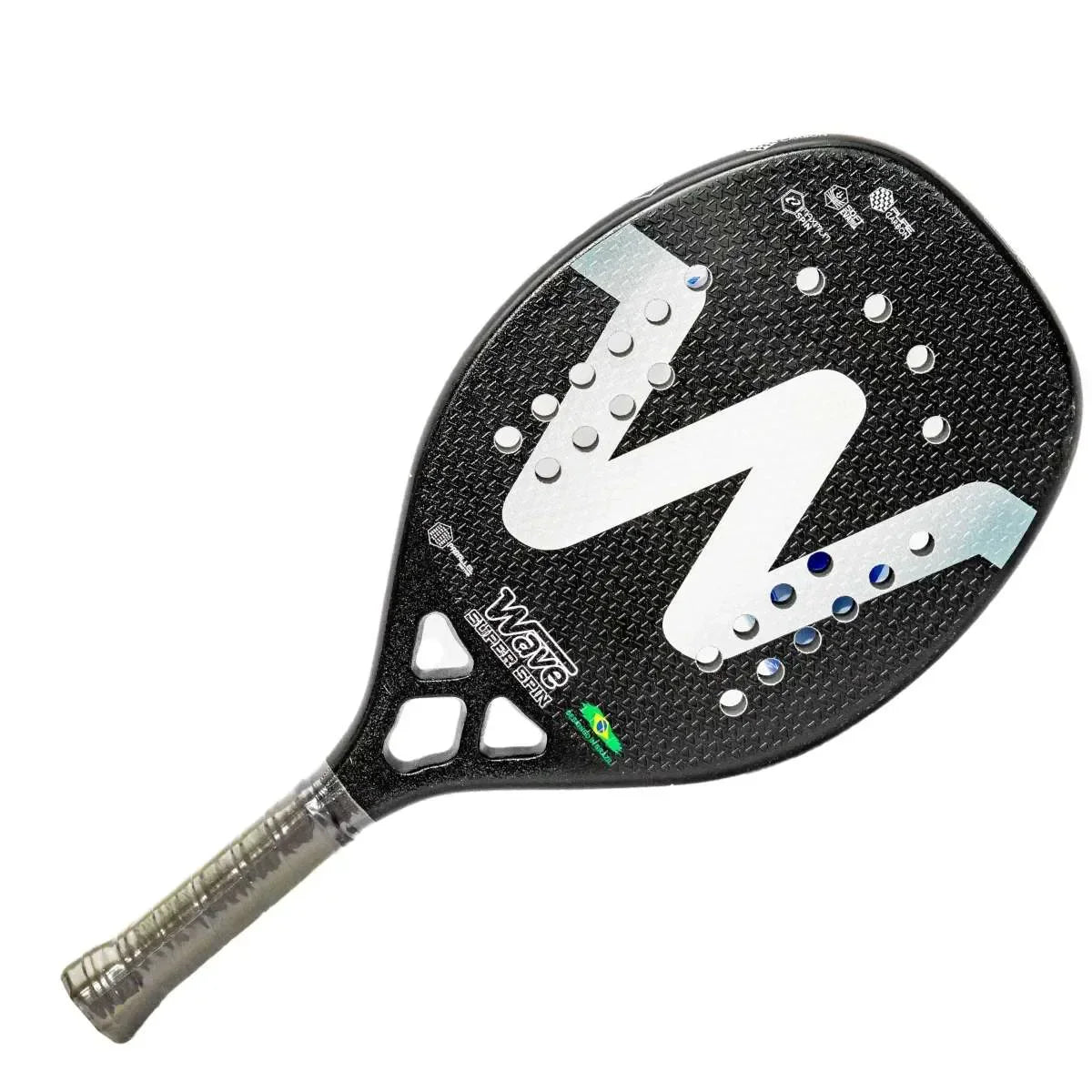 SpinMaster Wave - Luxe Beach Tennis Racket van Grafiet