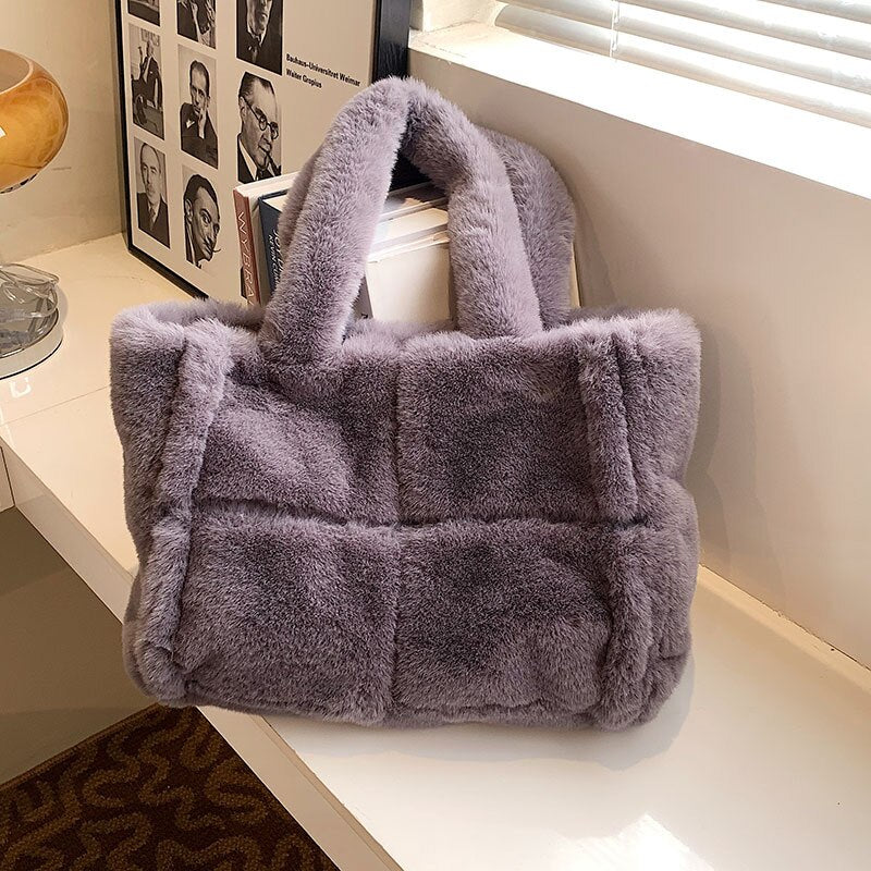 Pipa Plush Bag – Winterse Comfortabele Damestas