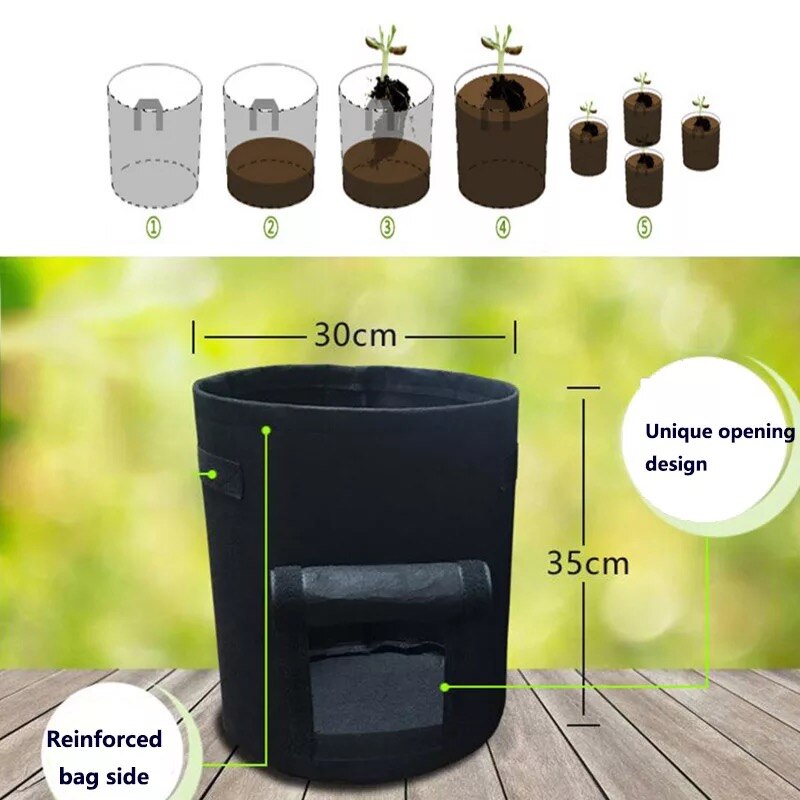 GrowMaster Pots – Stijlvolle Kweekpot voor Groenten