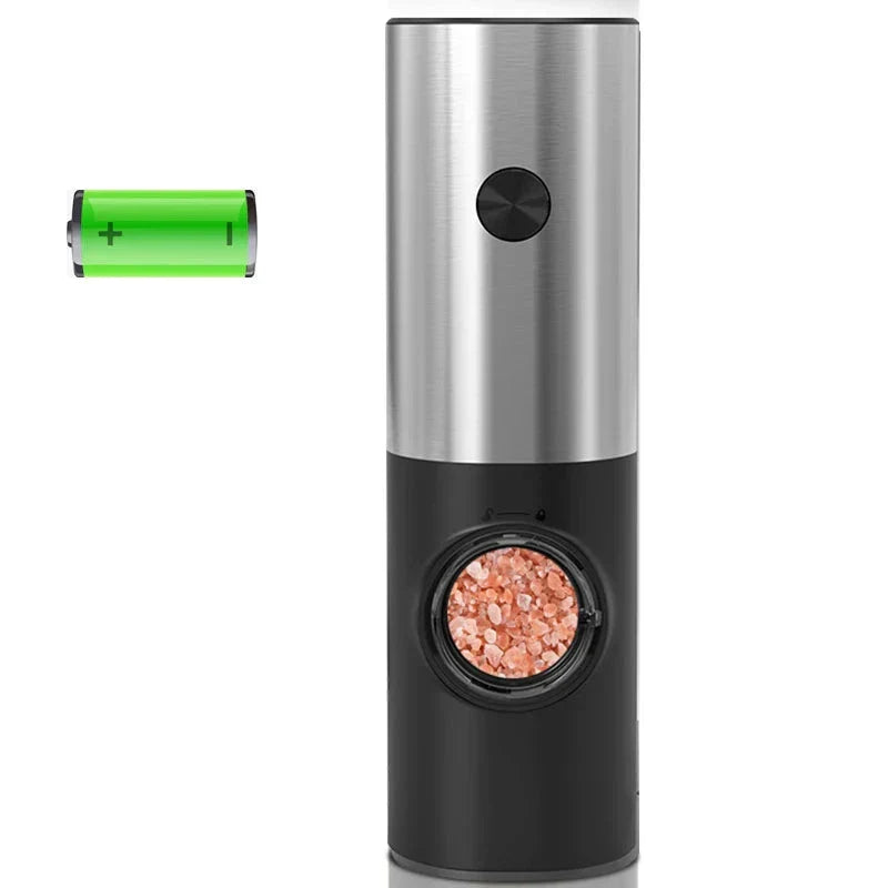 GrindPro - Moderne Elektrische Peper- en Zoutmolen met LED