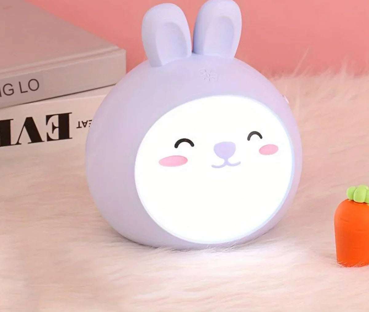 CuddlePaw LED Nachtlampje – Schattig, Draadloos & Kalmerend