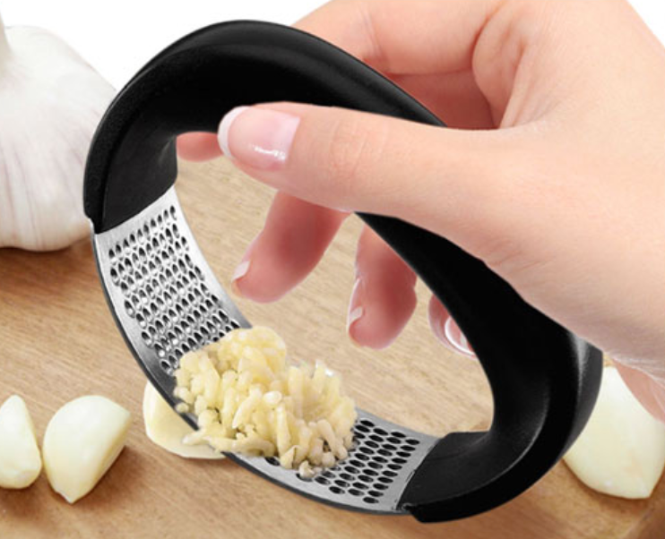 GarlicPress Pro - Stijlvolle Roestvrijstalen Keukentool