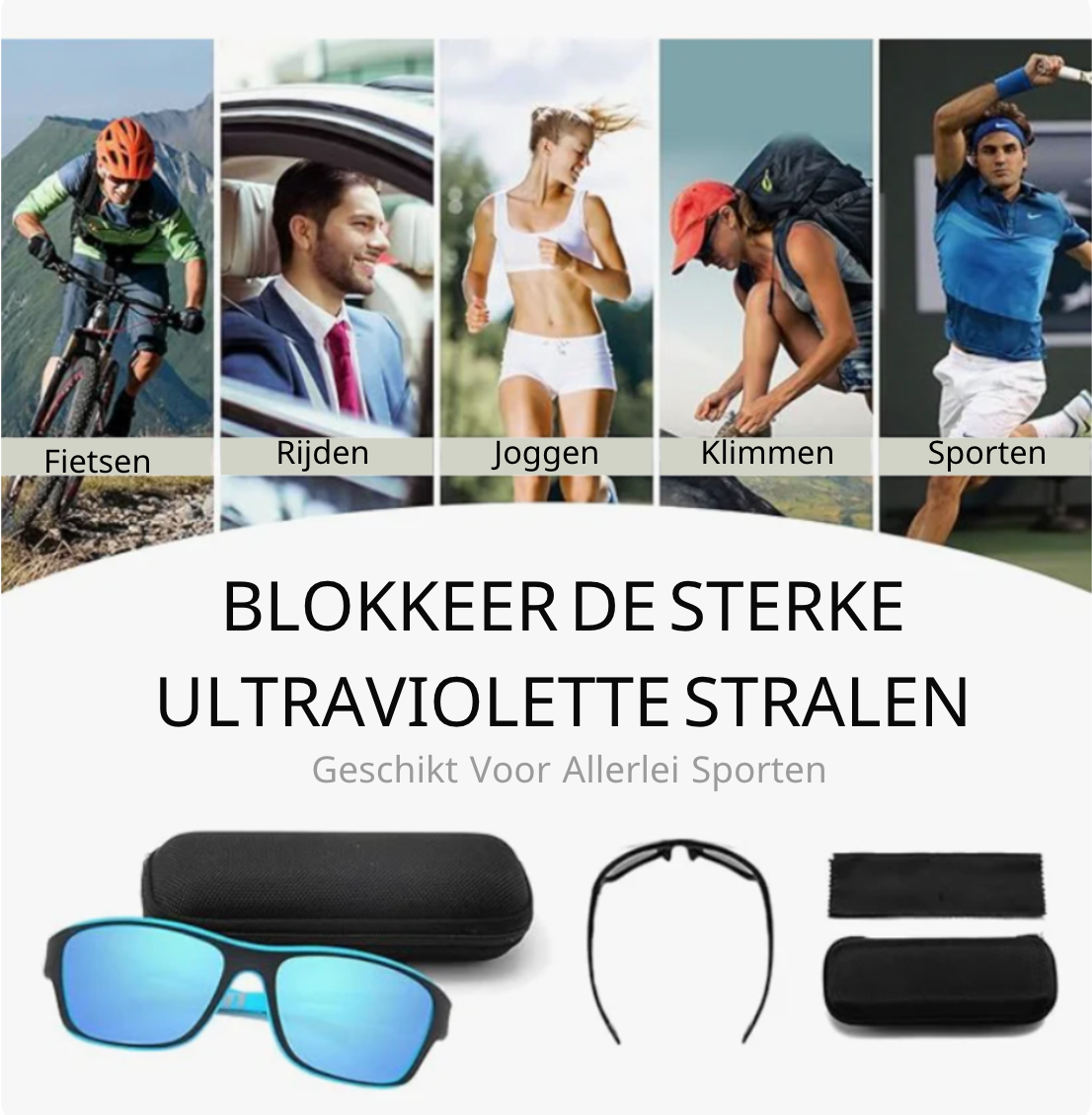 Pablo - Stijlvolle Sportbril voor Buitenavonturen