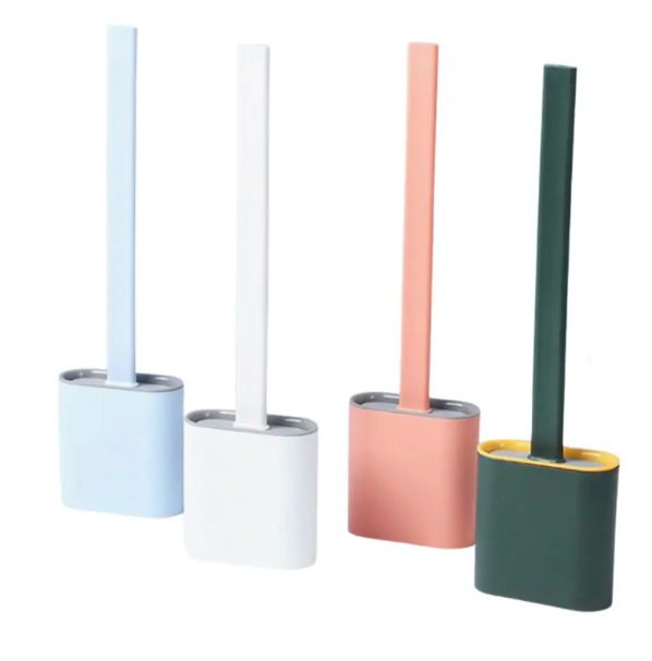 ToiletPro - Flexibele Siliconen Borstel voor Perfecte Toiletreiniging
