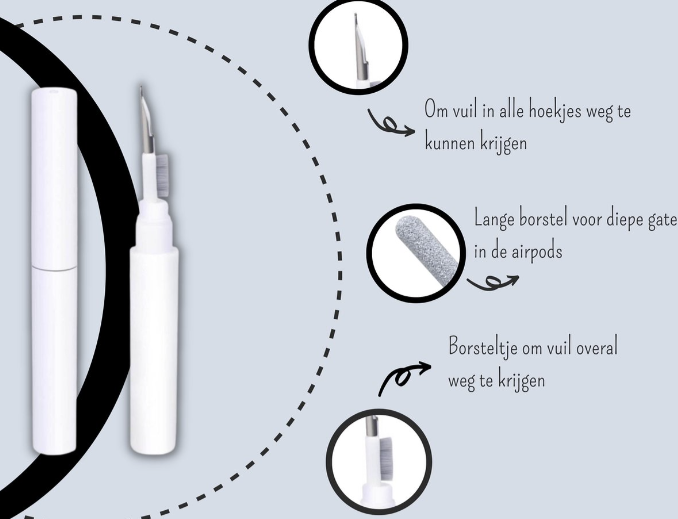 ClearSound Cleaning Kit - Grondige reiniging voor oortjes