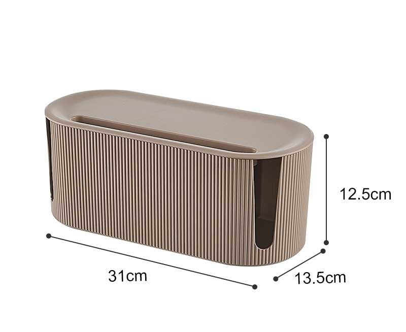 StorageMaster Box - Stijlvolle Organizer voor Kabels en Adapters