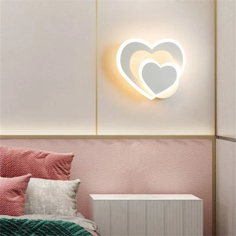 HeartGlow Wall Lamp - Moderne LED Verlichting