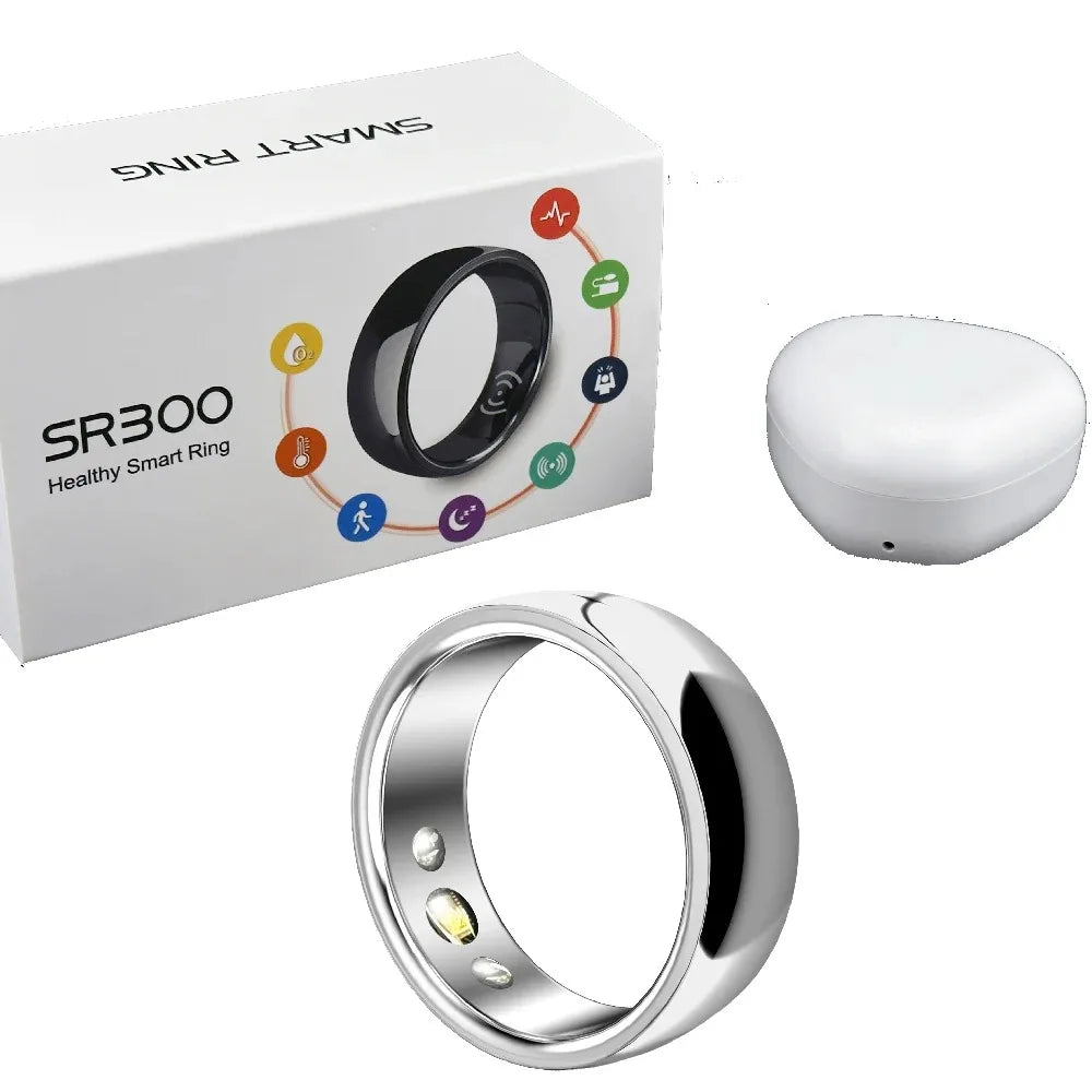 VitalityRing - Stijlvolle Slimme Gezondheidsmonitor Ring