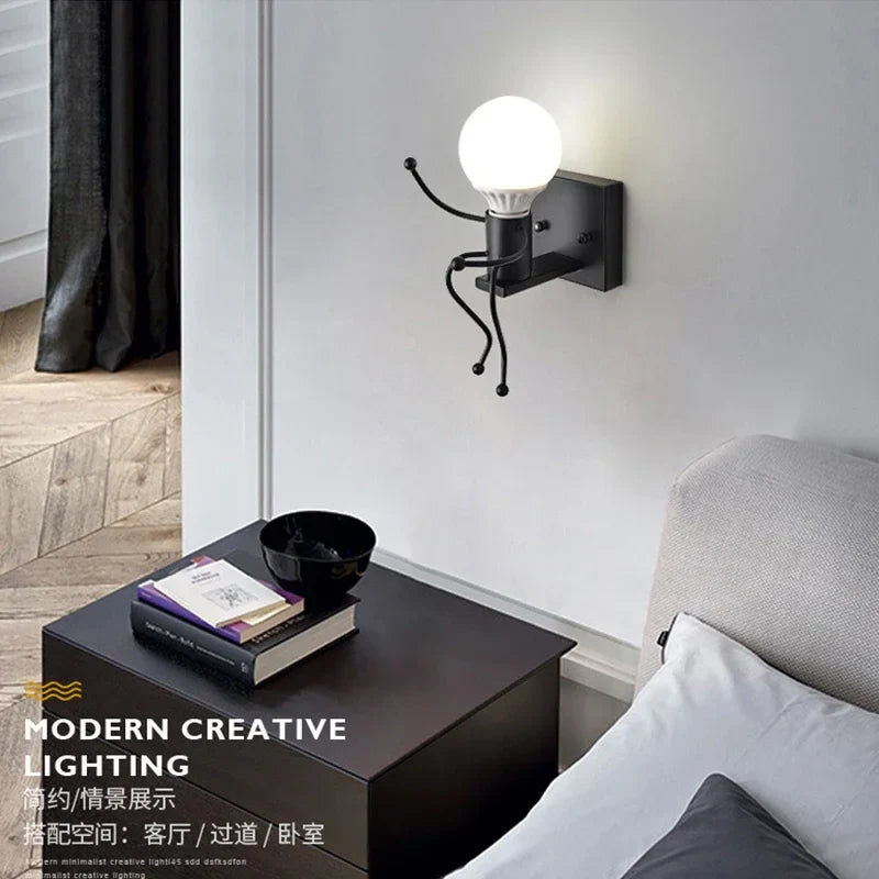 RobotLume – Trendy LED Wandlamp voor Kids