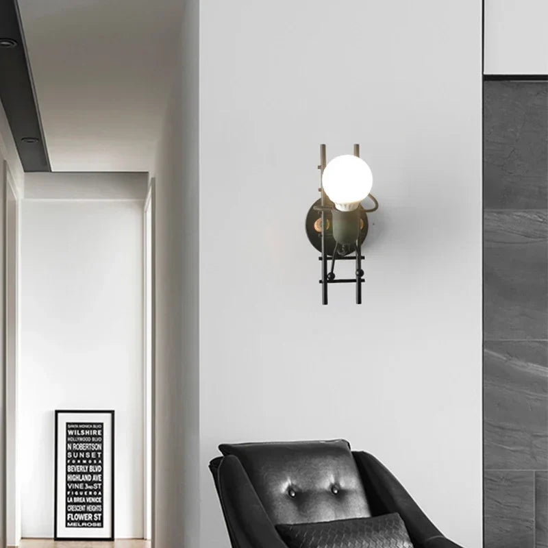RobotLume – Trendy LED Wandlamp voor Kids