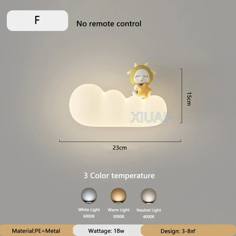 KidsDream Lamp - Speelse LED Wandlamp voor Kinderkamer