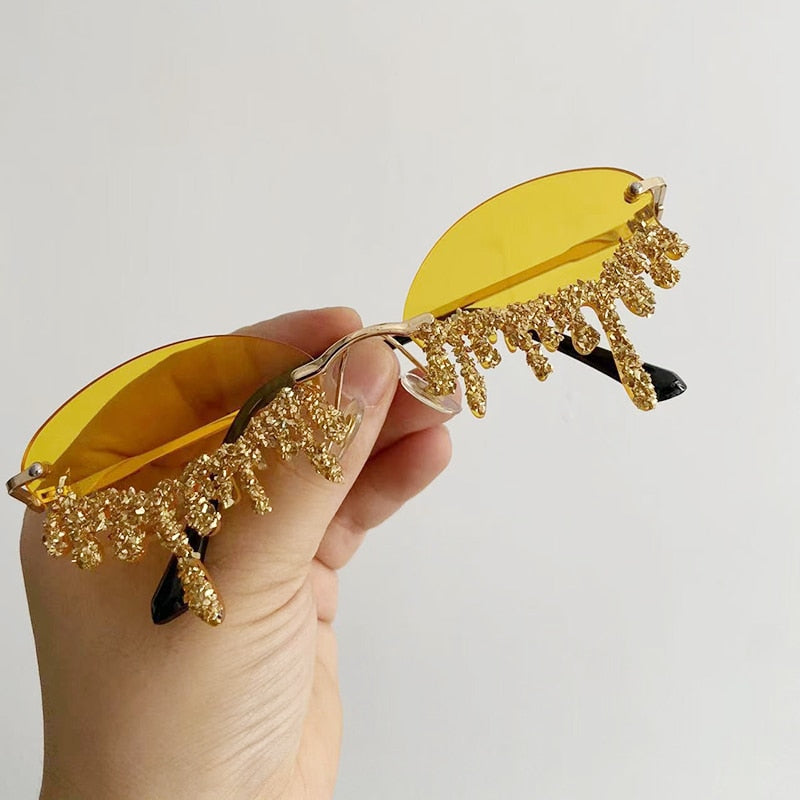 Cry me a Glitter – Stralende Festival Zonnebril