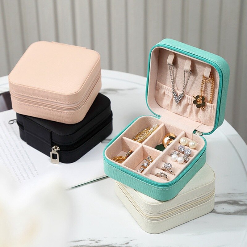 JewelryVault - Luxe Draagbare Sieradendoos Organizer