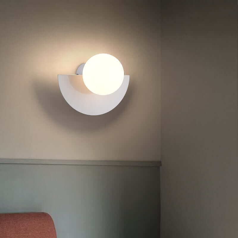 Noorderlicht Charme - Halvemaan Wandlamp van Metaal