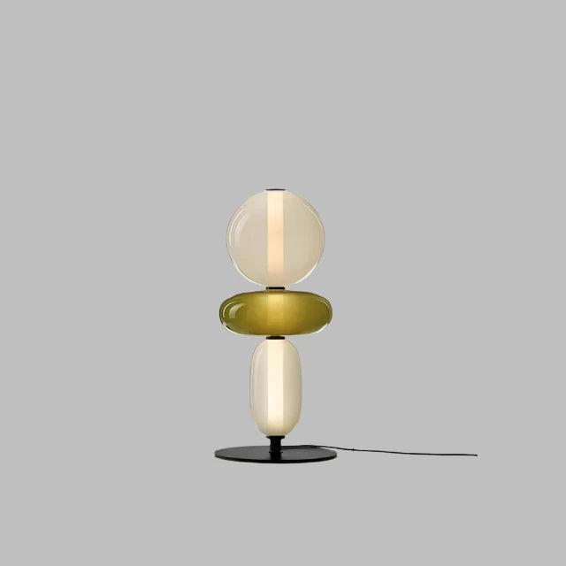 ChromaLuxe - Designer Vloerlamp met Kleuraccenten voor een Sprankelende Sfeer