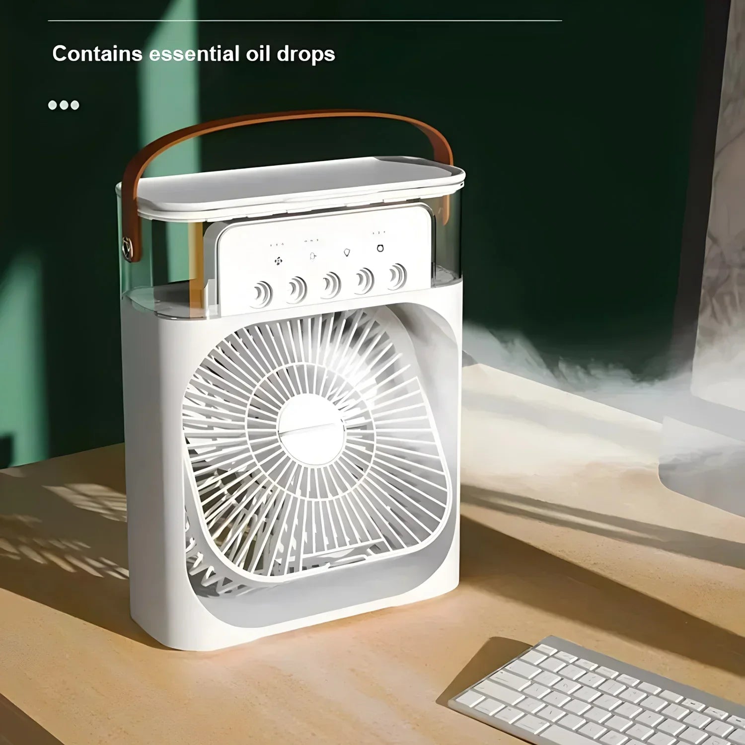 BreezeMaster 3-in-1 Airco Ventilator met LED Kleuren