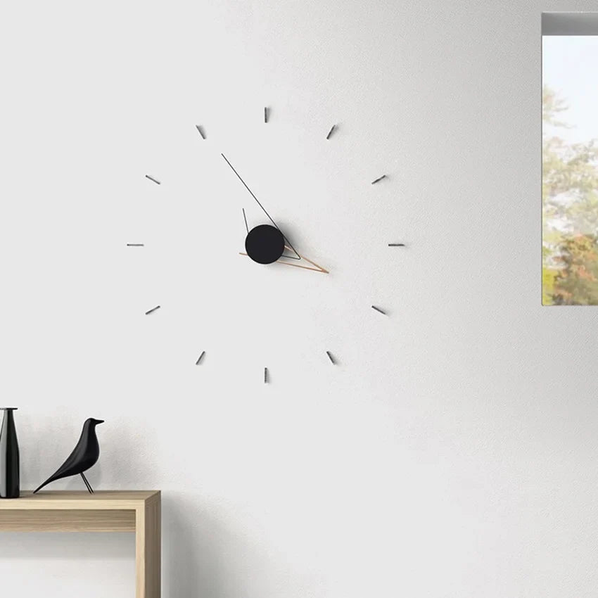 ModernArt Clock - Stille Wandklok voor Minimalisme