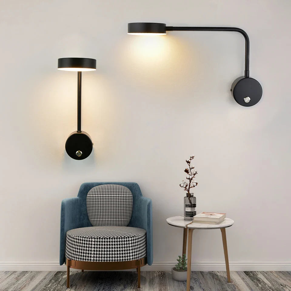NordicGlow - Verstelbare LED Wandlamp voor Modern Interieur