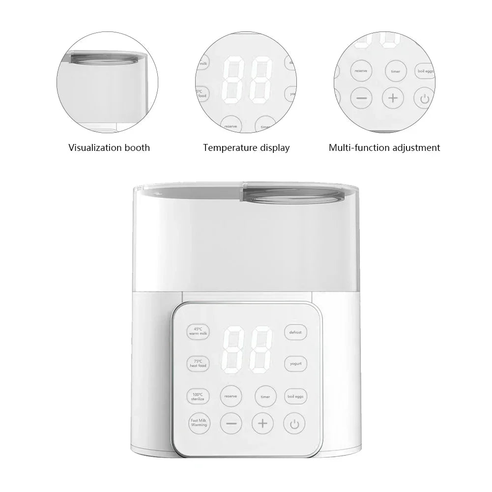 Draagbare WarmMe Flessenwarmer - Altijd Ideale Temperatuur voor Babyvoeding