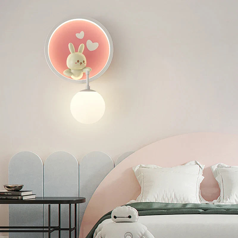 RomanticWall Light – Speelse Dieren Wandlamp voor Kinderen