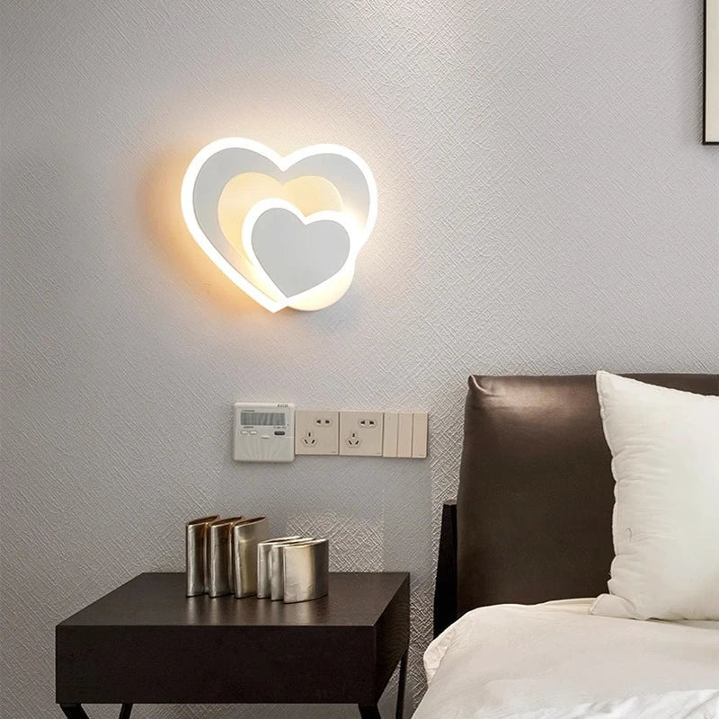 HeartGlow Wall Lamp - Moderne LED Verlichting