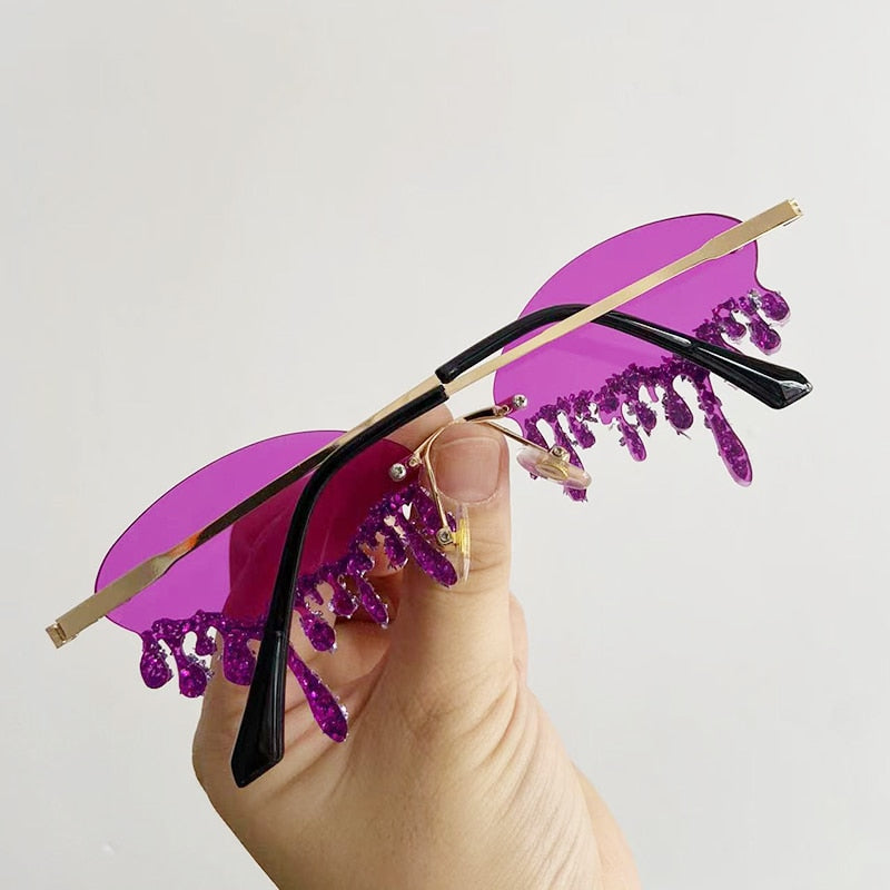 Cry me a Glitter – Stralende Festival Zonnebril