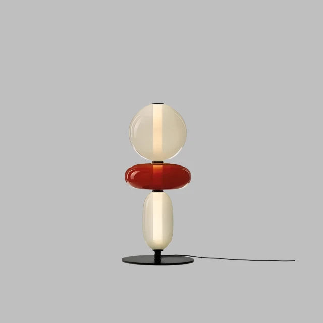 ChromaLuxe - Designer Vloerlamp met Kleuraccenten voor een Sprankelende Sfeer