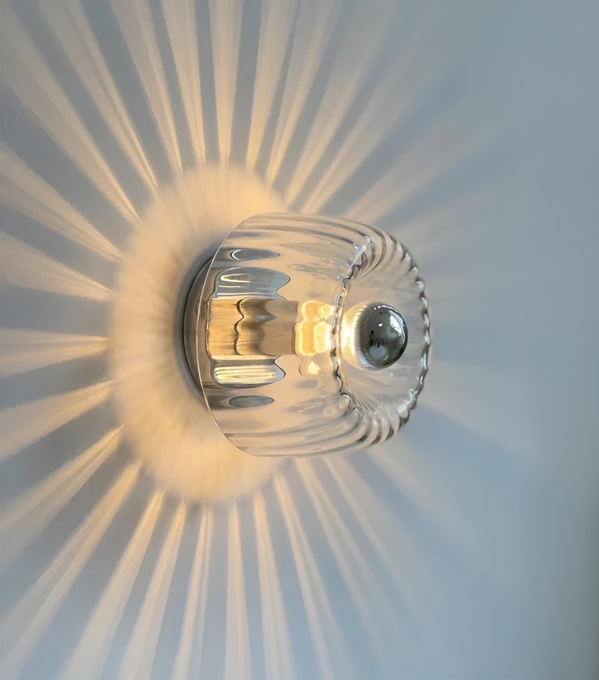 ScandiElegance Wandlamp – Moderne Glazen Verlichting met Bauhaus Charme