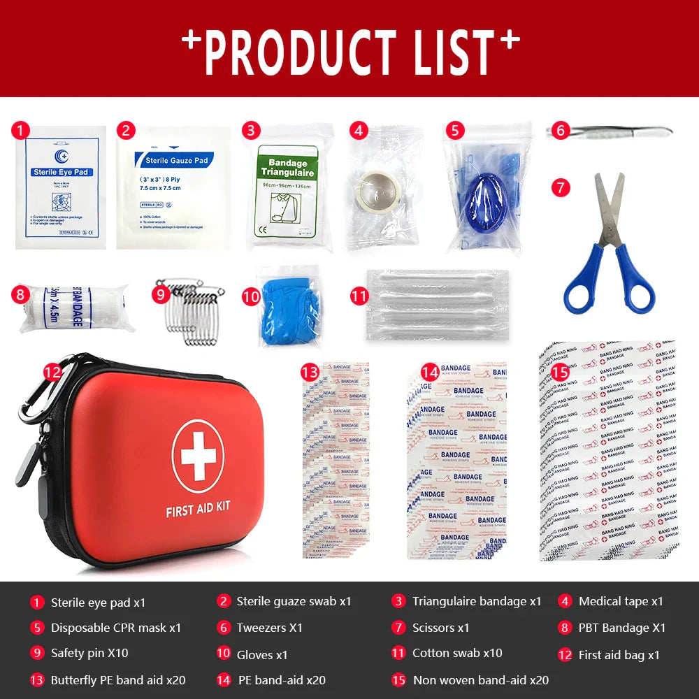 SafeKit Pro - Complete 91-delige EHBO Set