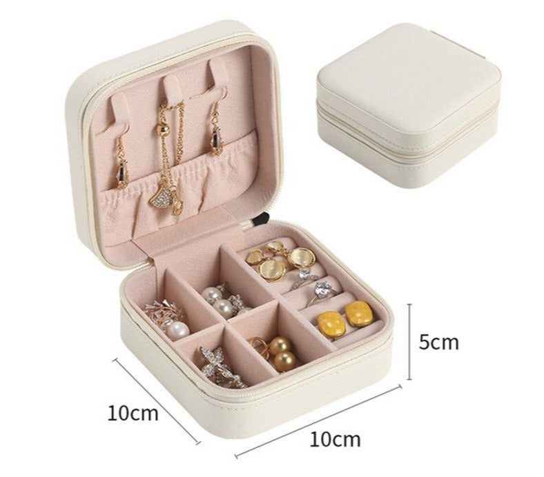 JewelryVault - Luxe Draagbare Sieradendoos Organizer