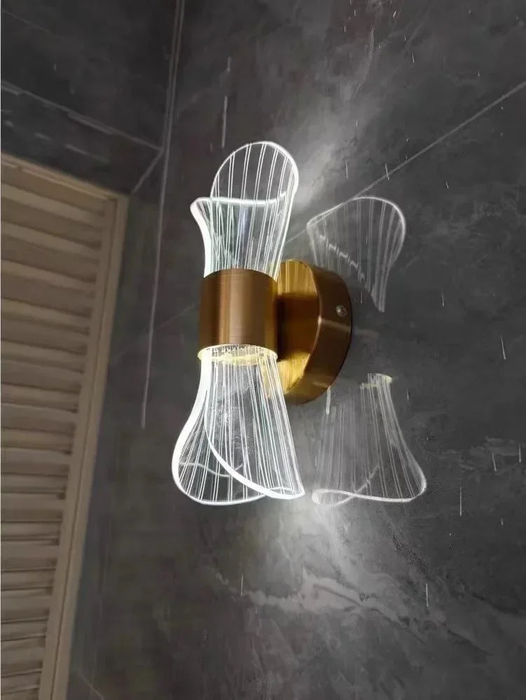 GlowCurve – Elegante LED Wandlamp voor Slaap- en Woonkamer