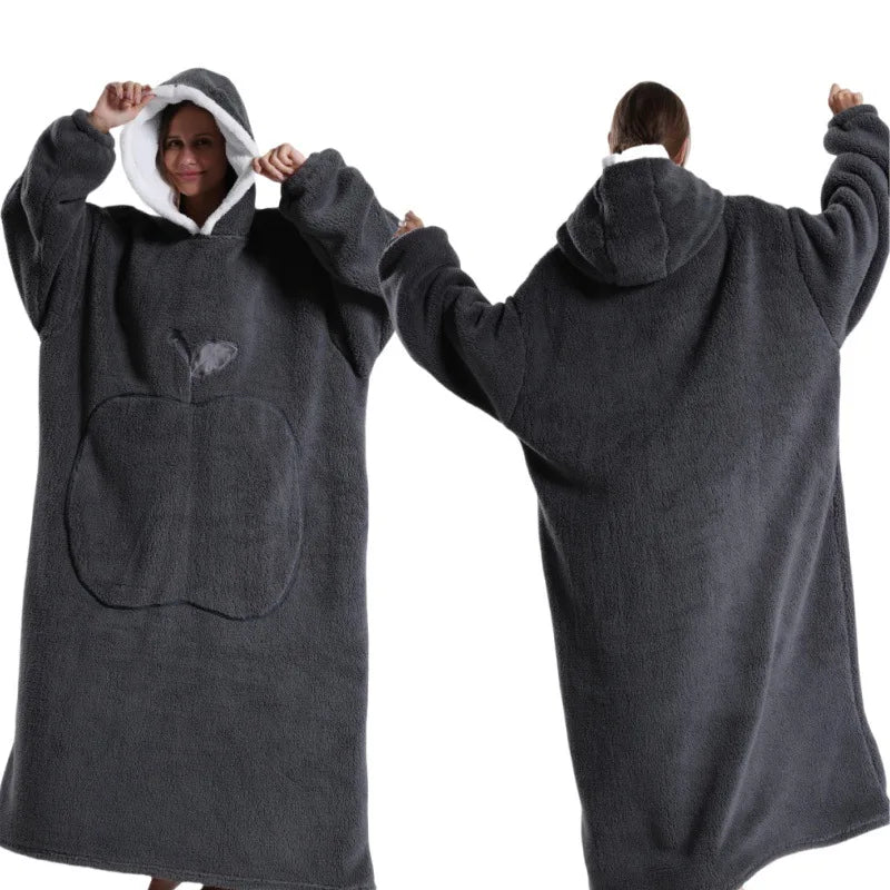 SnuggleHood - Luxe Oversized Fleece Hoodie voor Ultiem Comfort