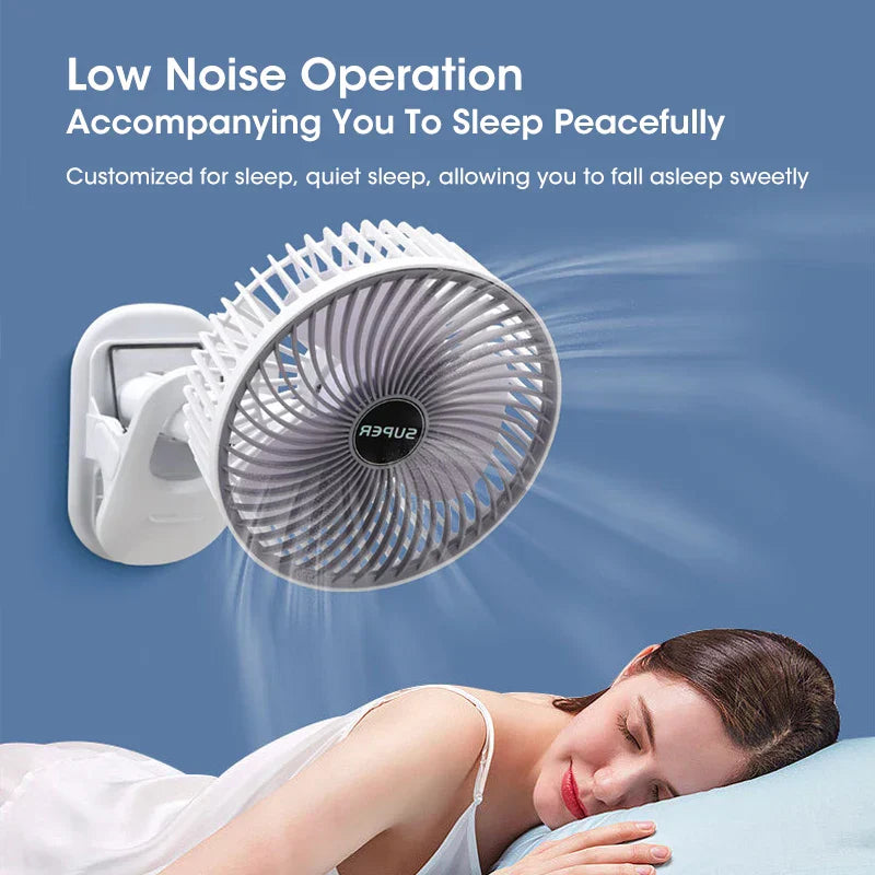 BreezeWave 4-in-1 Ventilator - Krachtige Koeling voor Elke Situatie