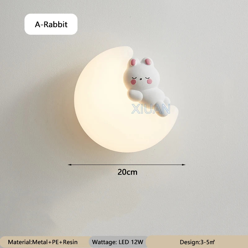 MoonAnimal – Magische Maanlamp voor Kinderkamers