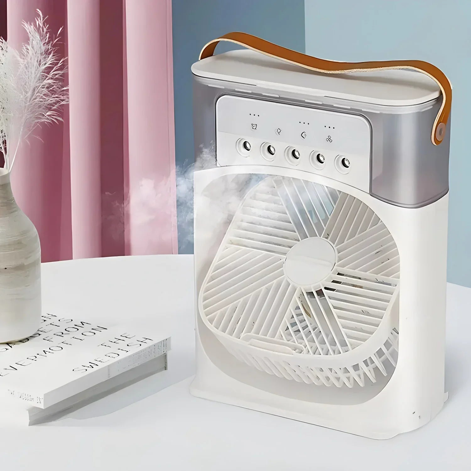 BreezeMaster 3-in-1 Airco Ventilator met LED Kleuren