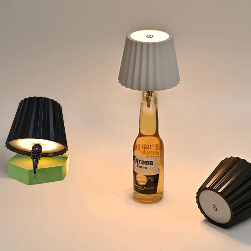 Lumière Nomade – Draadloze Fleslamp met Instelbare Verlichting