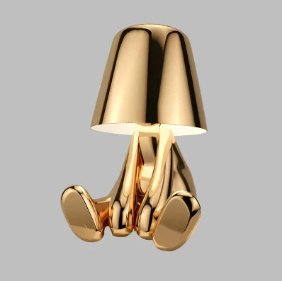 ElegantThinker - Artistieke LED Lamp voor Stijlvolle Verlichting