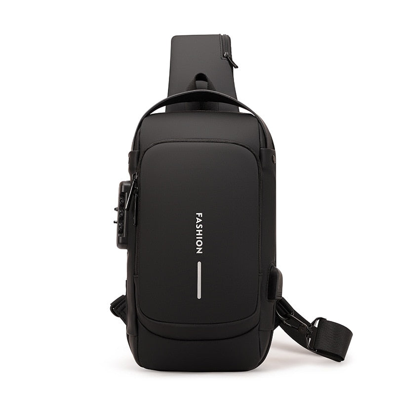 Julian ShoulderBag - Stijlvolle Schoudertas met Oplaadfunctie