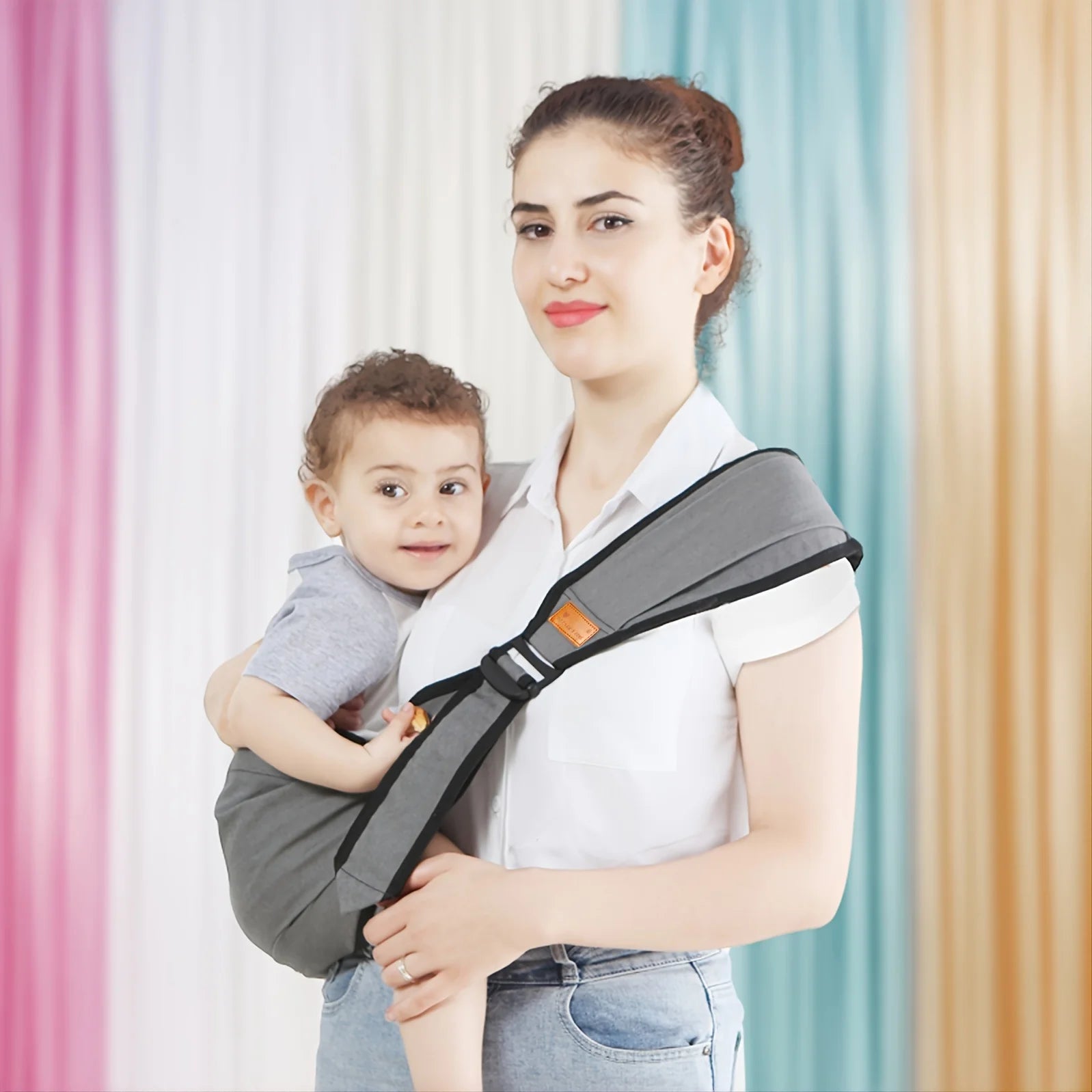 Carrytool Kinder Draagzak - Verstelbare Draagzak - Heupdrager voor Baby's en peuters