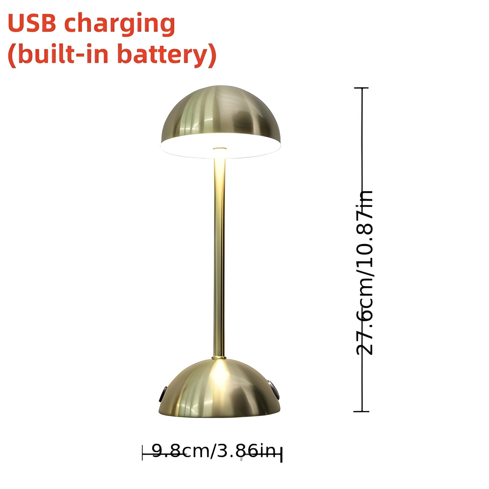 Moderne ShineMushroom Lamp met Touchbediening – Stijlvol & Dimbaar