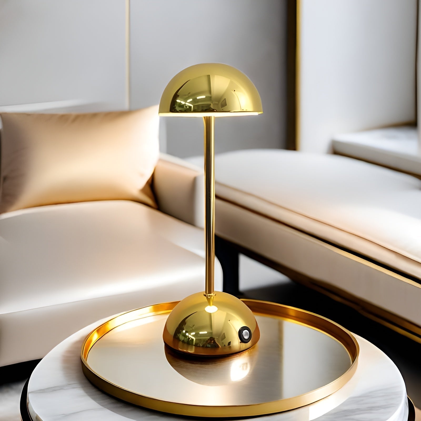 Moderne ShineMushroom Lamp met Touchbediening – Stijlvol & Dimbaar